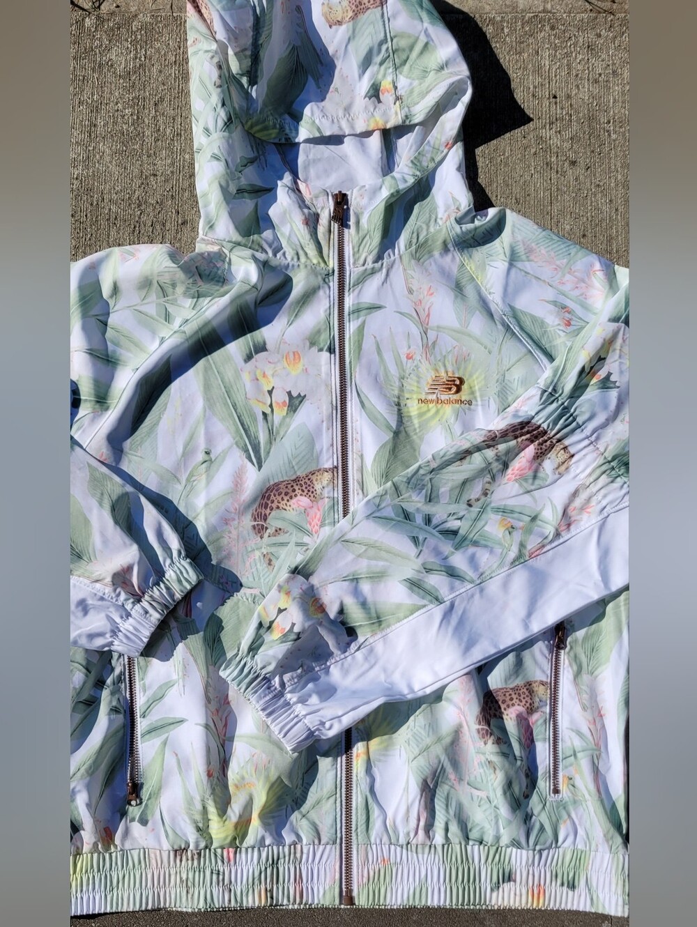 New Balance Hooded Windbreaker Jacket